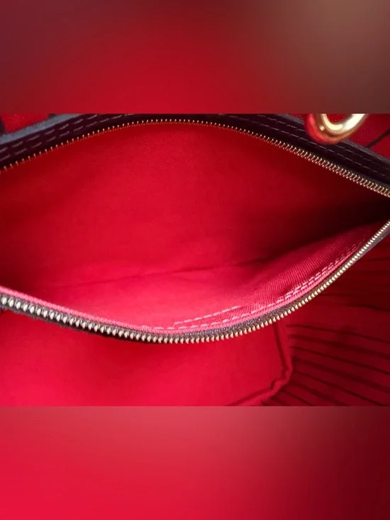 Louis Vuitton Brown Checkered Canvas Tote - Picture 7 of 16